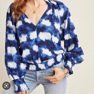 Porridge clothing by Anthropologie, size large boho style top.